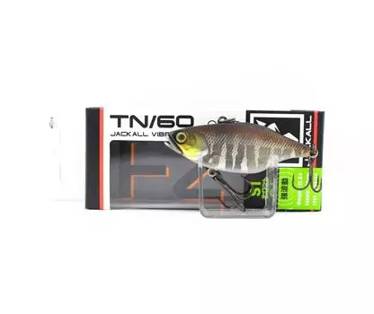 Приманка Jackall TN 60 Silent Vibration Kotetsu Shibu Silver (6037)