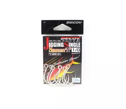 Приманка JS-1 Отсадка Одиночный сержант N Размер 1/0 (8191)