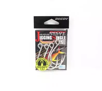 Приманка JS-1 Отсадка Одиночный сержант N Размер 6/0 (8245)