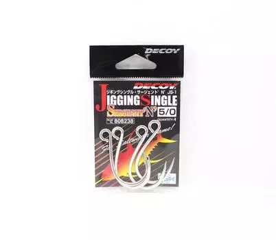 Приманка JS-1 Отсадка Одиночный сержант N Размер 5/0 (8238)