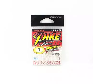 Приманка JS-3 Отсадка Одиночная щука Тип R Размер 1 (7919)