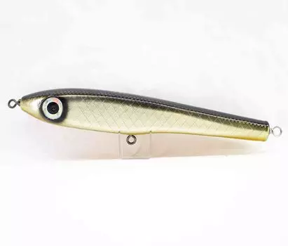 Приманка-карандаш Maggy Gara Marlin 140 г, черный, серебристый (2028)