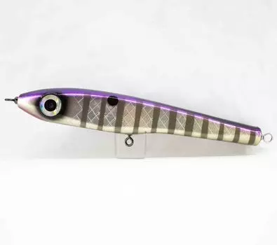 Приманка-карандаш Maggy Gara Marlin 140 г, фиолетовые полосы (2021)