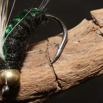 Приманка Наживка Крюк для мухи Перья Рыболовный крючок Мухи Крючки для мух 10PC