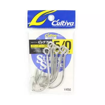 Приманка Owner S-77 Stinger с одинарным противоположным глазом/джиг-крючком, размер 5/0 (8569)