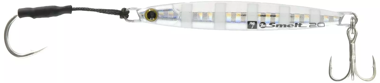 Приманка Palms Metal Jig The Smelt 20 65 мм 20 г Zebra Glow Lure H-530 TSM-20