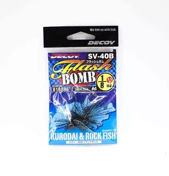 Приманка SV-40B Джиг-головка Флэш-бомба Размер 4, 1/8 унции (8886)