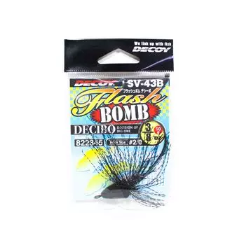 Приманка SV-43B Джиг-головка Флэш-бомба Децибо Размер 2/0, 3/8 унции (2845)