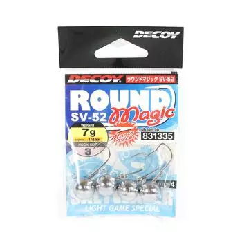 Приманка SV-52 Джиг-головка круглая Магический размер 3 , 1/4 унции (1335)