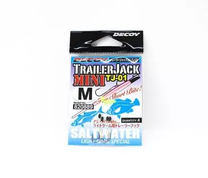 Приманка TJ-01 Прицепной домкрат Мини-волокнистый крючок Размер M (0889)