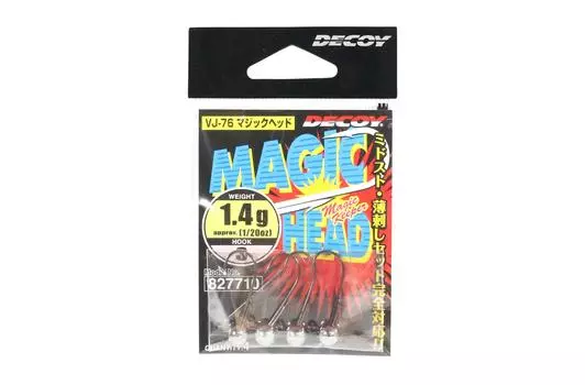 Приманка VJ-76 Джиг-головка Волшебная головка Крючок Размер 3, 1,4 грамма (7710)