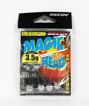Приманка VJ-76 Джиг-головка Волшебная головка Крючок Размер 2, 3,5 грамма (1977)