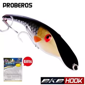 Приманка в форме карандаша, наживка для рыбы, 41 г, пластиковая твердая наживка