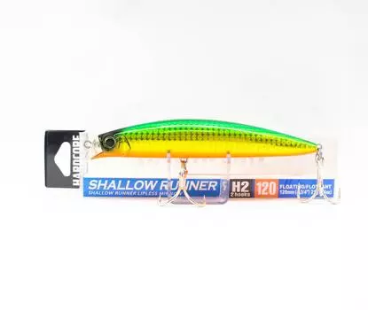 Приманка Yo Zuri Duel Hardcore 120F Shalllow Runner H2 без губ F1194-HGGR 6075