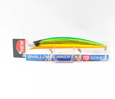Приманка Yo Zuri Duel Hardcore 120F Shallow Runner H3 без губ F1195-HGGR 6198