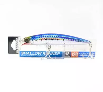 Приманка Yo Zuri Duel Hardcore 120F Shallow Runner H2 без губ F1194-HIW (6099)