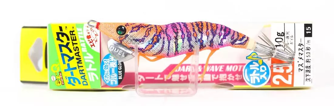 Приманка Yo Zuri Egi EZ-Q Dartmaster Rattle Squid Jig, размер 2,5 A1740-BLMM (3178)