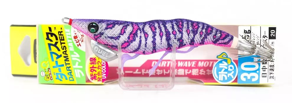 Приманка Yo Zuri Egi EZ-Q Dartmaster Rattle Squid Jig, размер 3,0 A1741-KVE (3451)