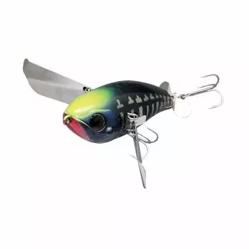 Приманки Jackall JACKALL Noisy Pompadour 18 г 66 мм Black Bone Jr.