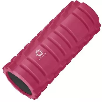 Primasole Foam Roller Massage Roller Yoga Pole Exercise Stretch Self Care Wine Red