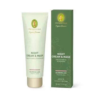 PRIMAVERA Разглаживающий ночной крем и маска 50 мл