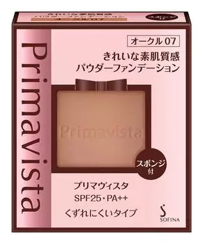 Primavista Beautiful skin texture powder foundation Ocher 07 SPF25 9g PA++