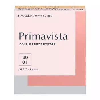 Primavista Double Effect Powder Beige Ocher 01 SPF 25 PA++ Powder Foundation 1 piece (x 1)