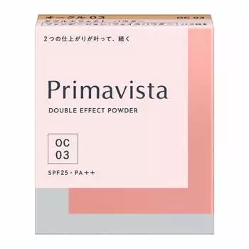 Primavista Double Effect Powder Ocher 03 SPF 25 PA++ Пудра-основа 1 шт. (х 1)