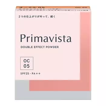 Primavista Double Effect Powder Ocher 05 SPF 25 Powder Foundation 1 piece PA++ (x 1)