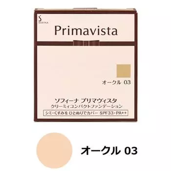 Primavista Кремовая компактная тональная основа O03 Охра 03 10г