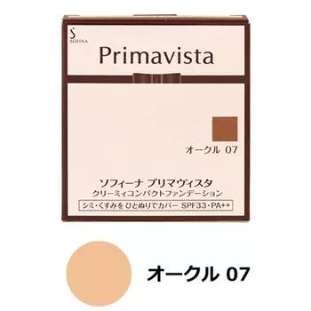 Primavista Кремовая компактная тональная основа O07 Охра 07 10г