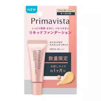 Primavista Moist Glow Lasting Liquid Ocher 05 Пробный размер