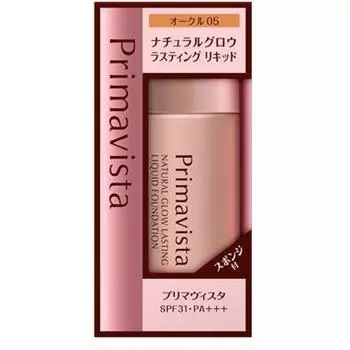 Primavista Natural Glow Lasting Liquid Ochre 05 [Жидкая тональная основа]