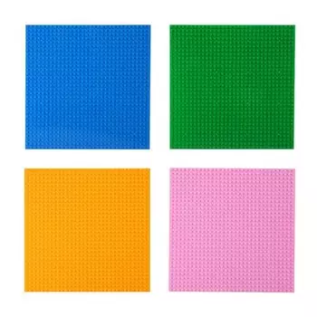 Примечания Базовая пластина для блоков Lego в Японии, совместимая с продуктом, базовая пластина 32 x 32, набор из 4 цветов