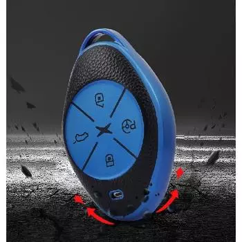 Применимо2021XiaopengP7Чехол для ключей2020СтильG3Специальный чехол для автомобильного ключа с пряжкой Высококачественный корпус XiaopengCStyle-Intelligen