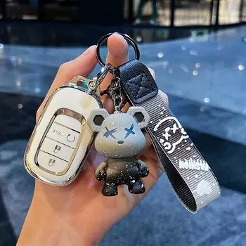 Применимо2022Honda 11-го поколения Civic Чехол для автомобильного ключа11DaisiyuCRVСтильные высококачественные сумки с пряжкой HondaRStyle-Intelligence2