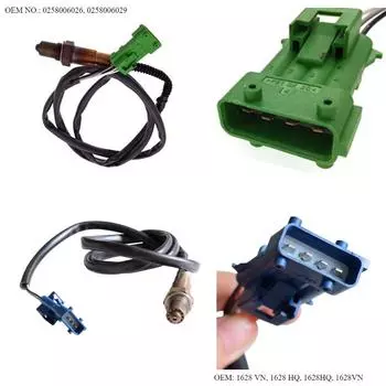 Применимо, Citroen, датчик кислорода 0258006026, 0258006029