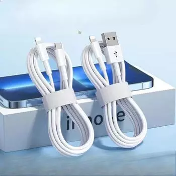 Применимо к Apple Data Cable 14 Кабель для зарядки мобильных телефонов 20 Вт, быстрая зарядка PD 12 м 11 Зарядное устройство Type-C Head 13 PD20W fast charging cable 1.5m