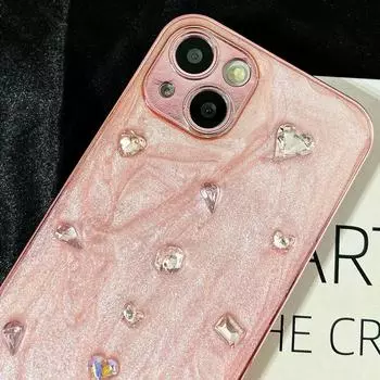 Применимо к чехлу для мобильного телефона iPhone16promax 15 Гальванопокрытие 13 Эпоксидная смола 14 Ниша 12 Расширенное чувство 11 Apple 16