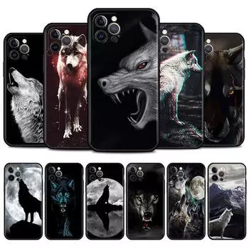 Применимо к iPhone16 Чехол для мобильного телефона Новый модный человек Волк Тотем Чехол для мобильного телефона iPhone13