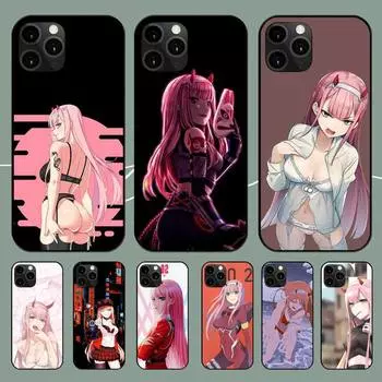 Применимо к iPhone16 чехол для мобильного телефона, новый чехол для мобильного телефона с анимацией девушки-дьявола iPhone13