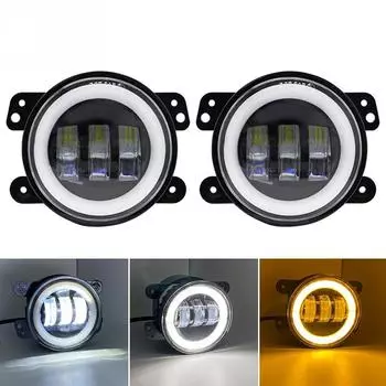 Применимо к Jeep Off-road Modified Fog Light JEEP3.5 Inch 30W Fog Light Wrangler Special Front Противотуманные фары Front Bar Light