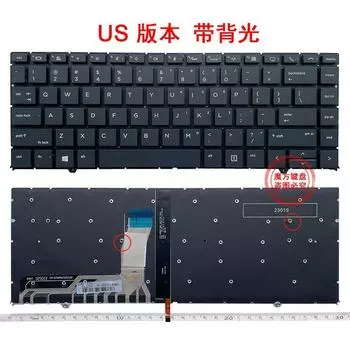 Применимо к клавиатуре HP HP ZBook Studio X360 G5 EliteBook 1050 G1 HSN-Q11C [New] (with backlight) ZBook Studio G5