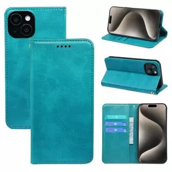 Применимо к модели OPPO телячья кожа прочный магнитный простой раскладной чехол для мобильного телефона OPPO Reno10 чёрный