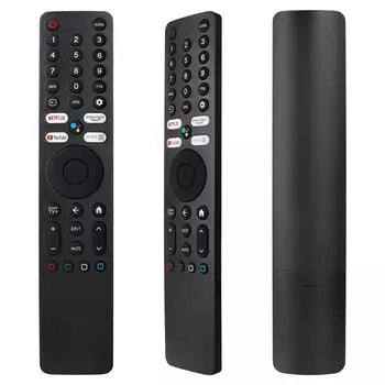 Применимо к Xiaomi Smart Home TV XMRM-010 Bluetooth Google Voice Remote Control Netflix International Edition XMRM-010 Bluetooth Google Voice чёрный