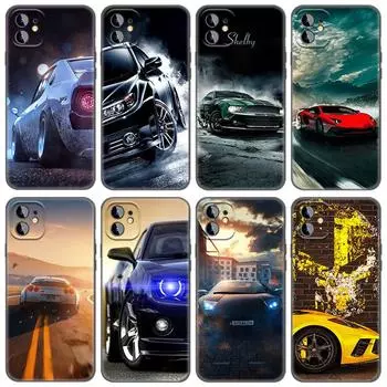 Применимый чехол для мобильного телефона iPhone16, модный мужской персонализированный чехол для мобильного телефона в виде спортивного автомобиля, чехол для автомобильного телефона. iPhone13