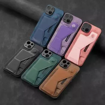 Применимый чехол для мобильного телефона iPhone 16 Pro K-образный направляющий кронштейн скрытый всеобъемлющий защитный чехол для Apple 15 с защитой от падения iPhone 16 Pro Max