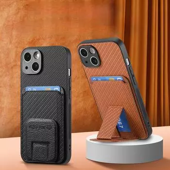 Применимый чехол для мобильного телефона iPhone 16 Pro Max, однотонный, простой, 14/13, невидимый кронштейн, защитный чехол для Apple 15 iPhone 16 Pro Max (large hole)