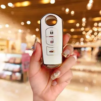 Применимый комплект ключей Mazda Onxella CX4 Artez CX5 Horse 3 Creative 6 Чехол для ключа автомобиля Пряжка Женский