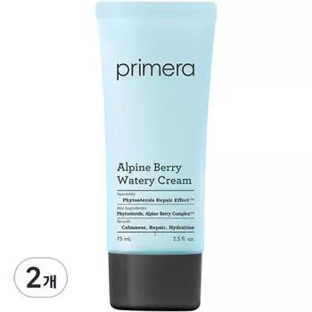 Primera Alpine Berry Watery Tube Cream, 75 мл, 2 шт. 2 PCS